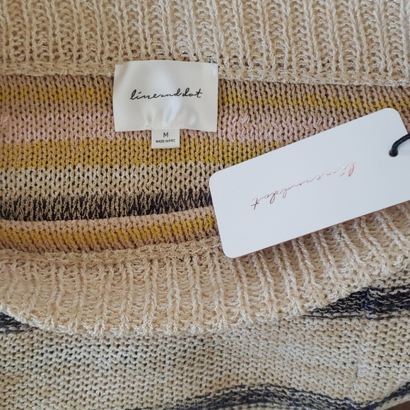 New- Striped Knit Sweater Skirt - Picture 7 of 7